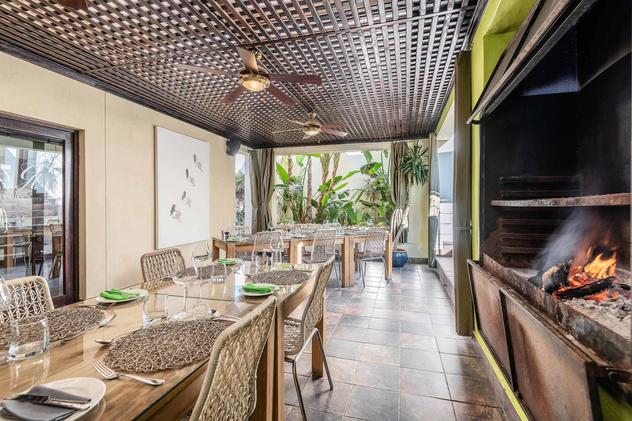 Galton House Restaurant & Braai Area