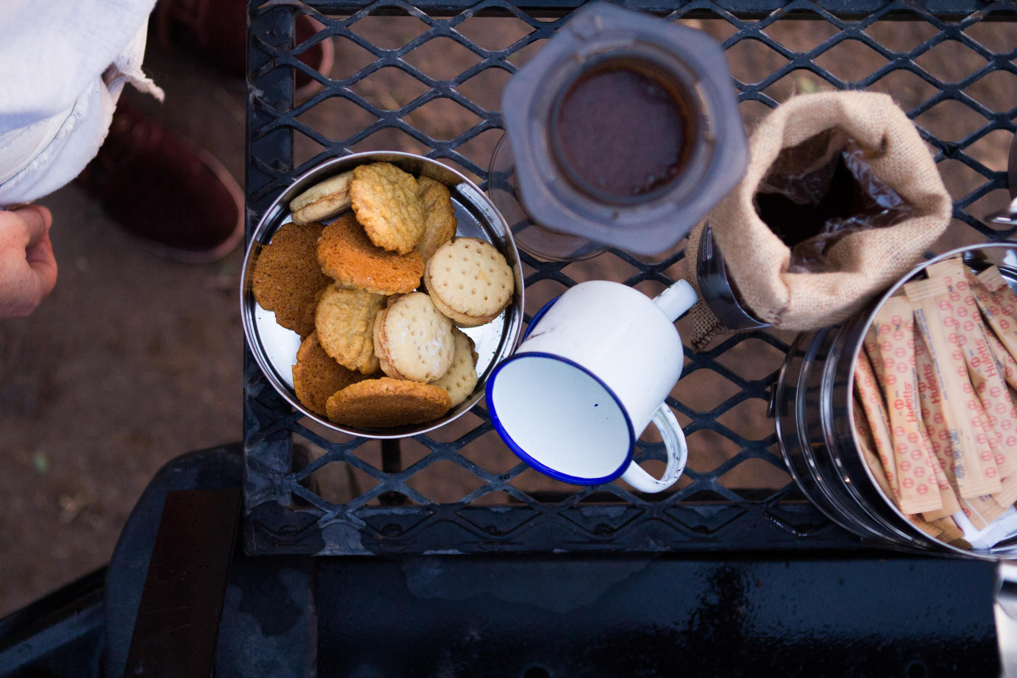 Coffee Tea Cookies for the road