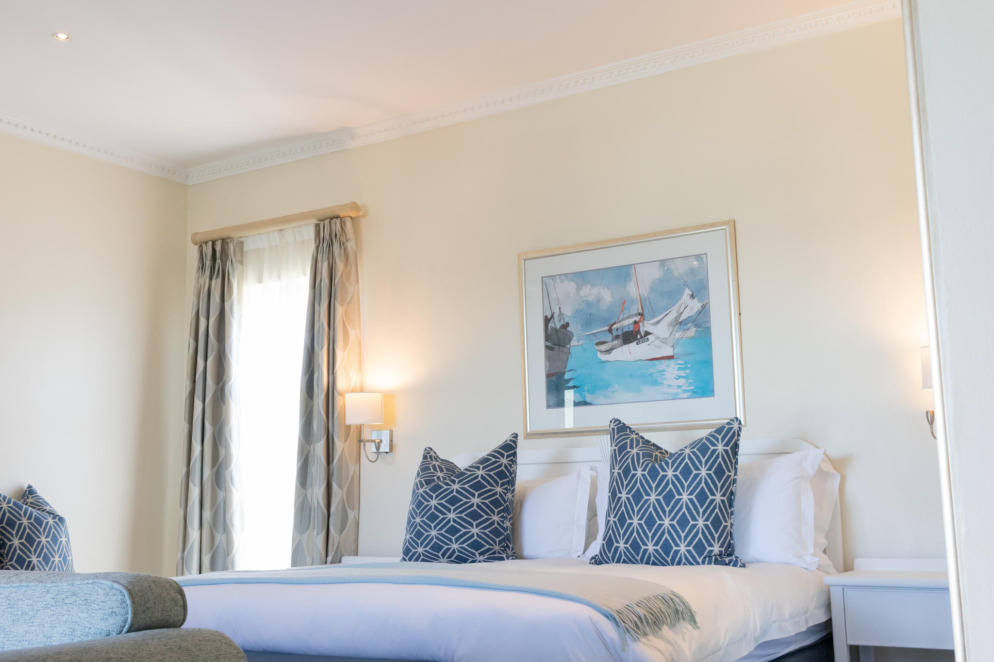 The Beach Hotel Bedroom