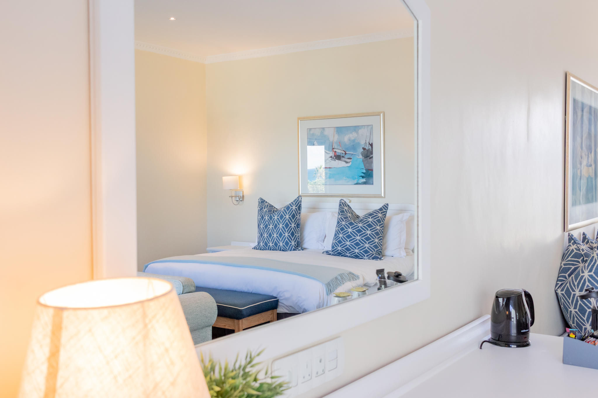 The Beach Hotel Bedroom