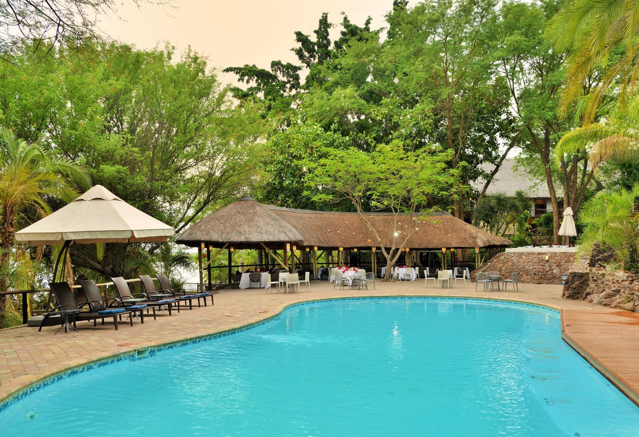 Swimming pool area
