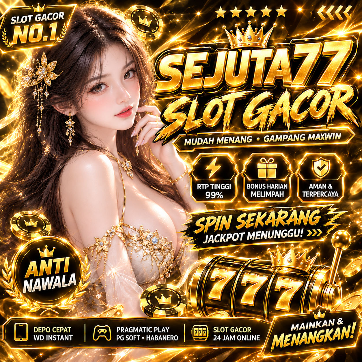 SEJUTA77 Banner