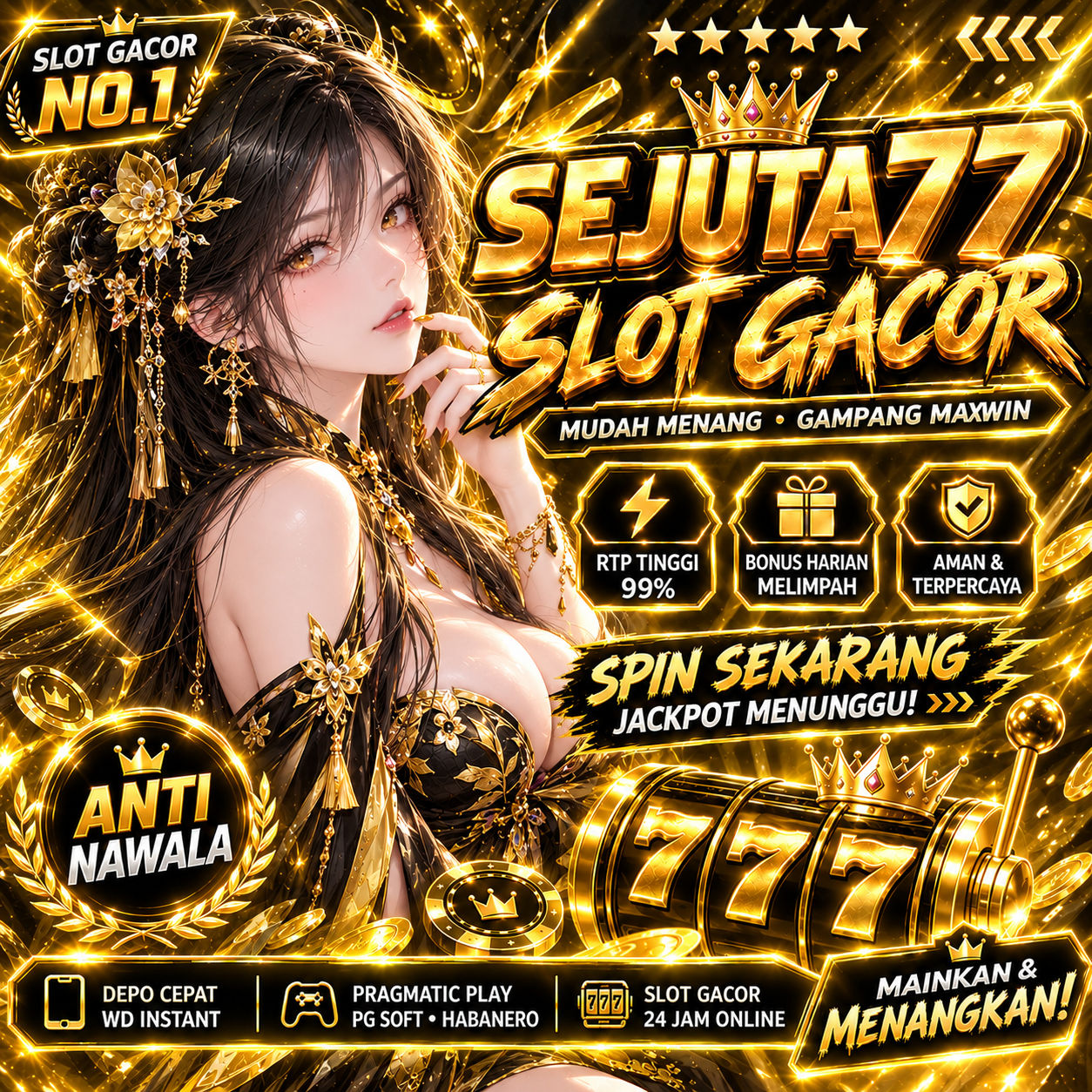 SEJUTA77 Banner