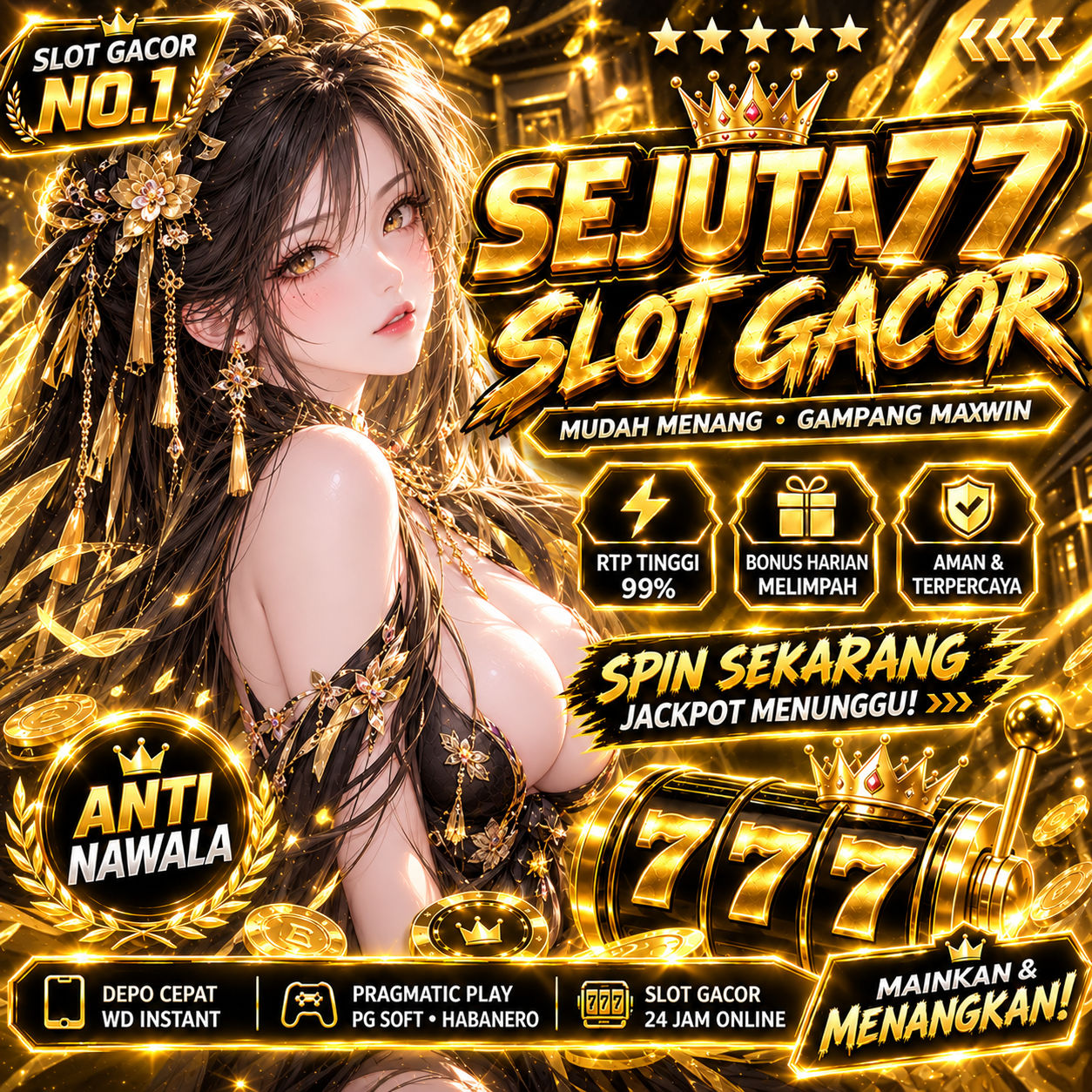 SEJUTA77 Banner