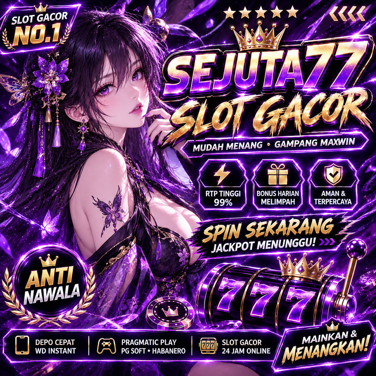 SEJUTA77 Banner