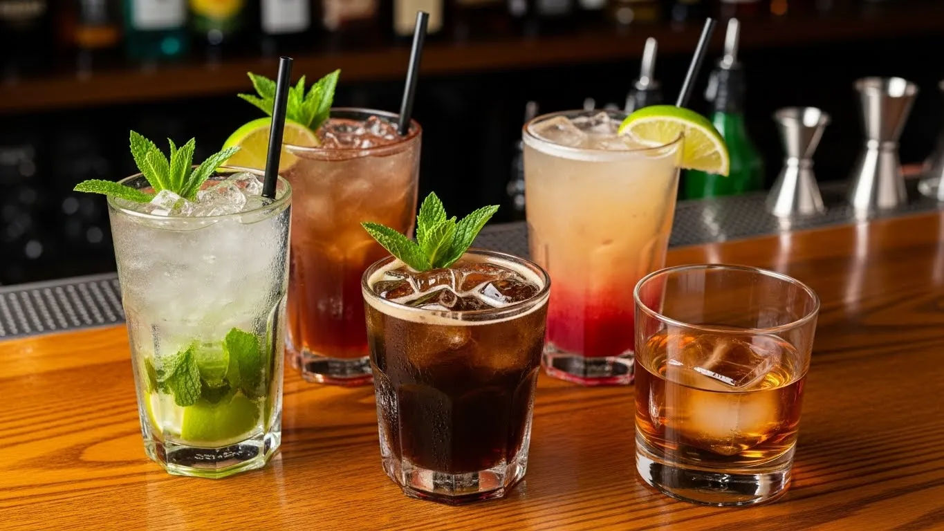 Bar Drinks With Rum You Love