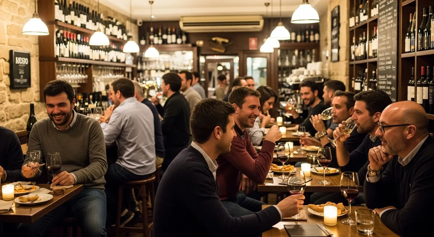 barcelona wine bar happy hour