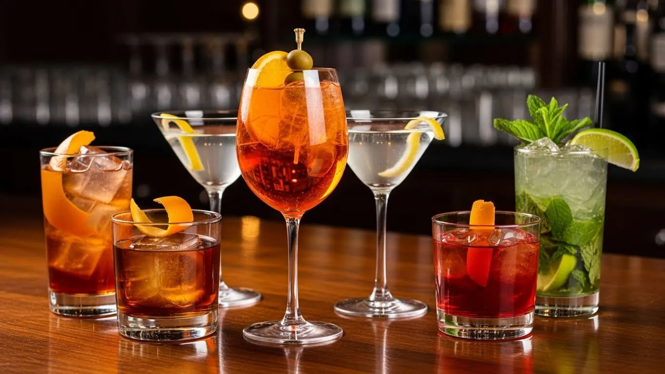 best mixed drinks at a bar