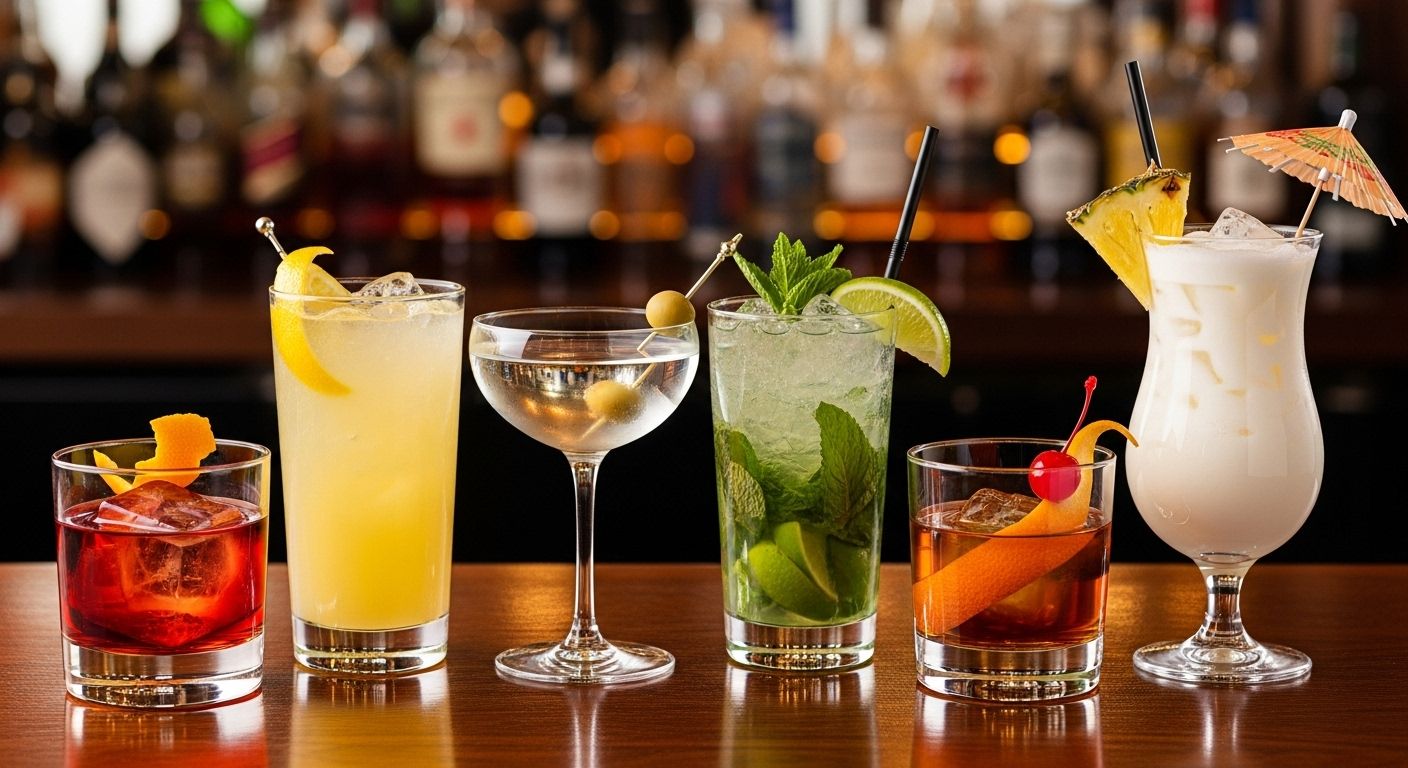 best mixed drinks to order at a bar