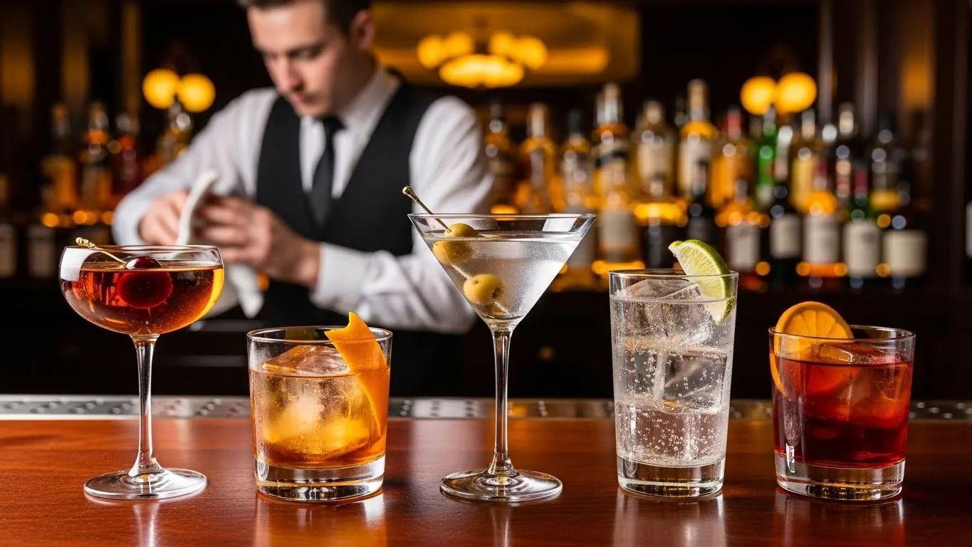 Classic Drinks To Order At A Bar Essentials