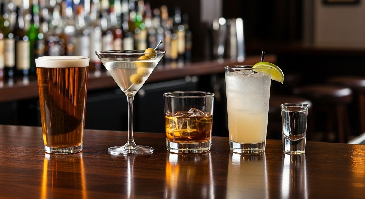 common drinks to order at a bar