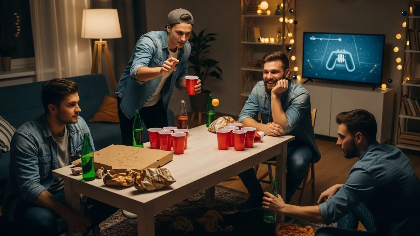 Drinking Games At Home Simple Setup