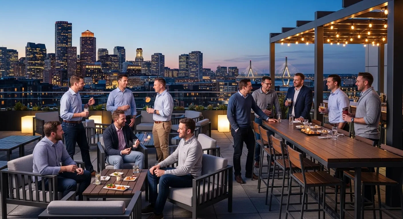 Envoy Hotel Rooftop Drinks Fun