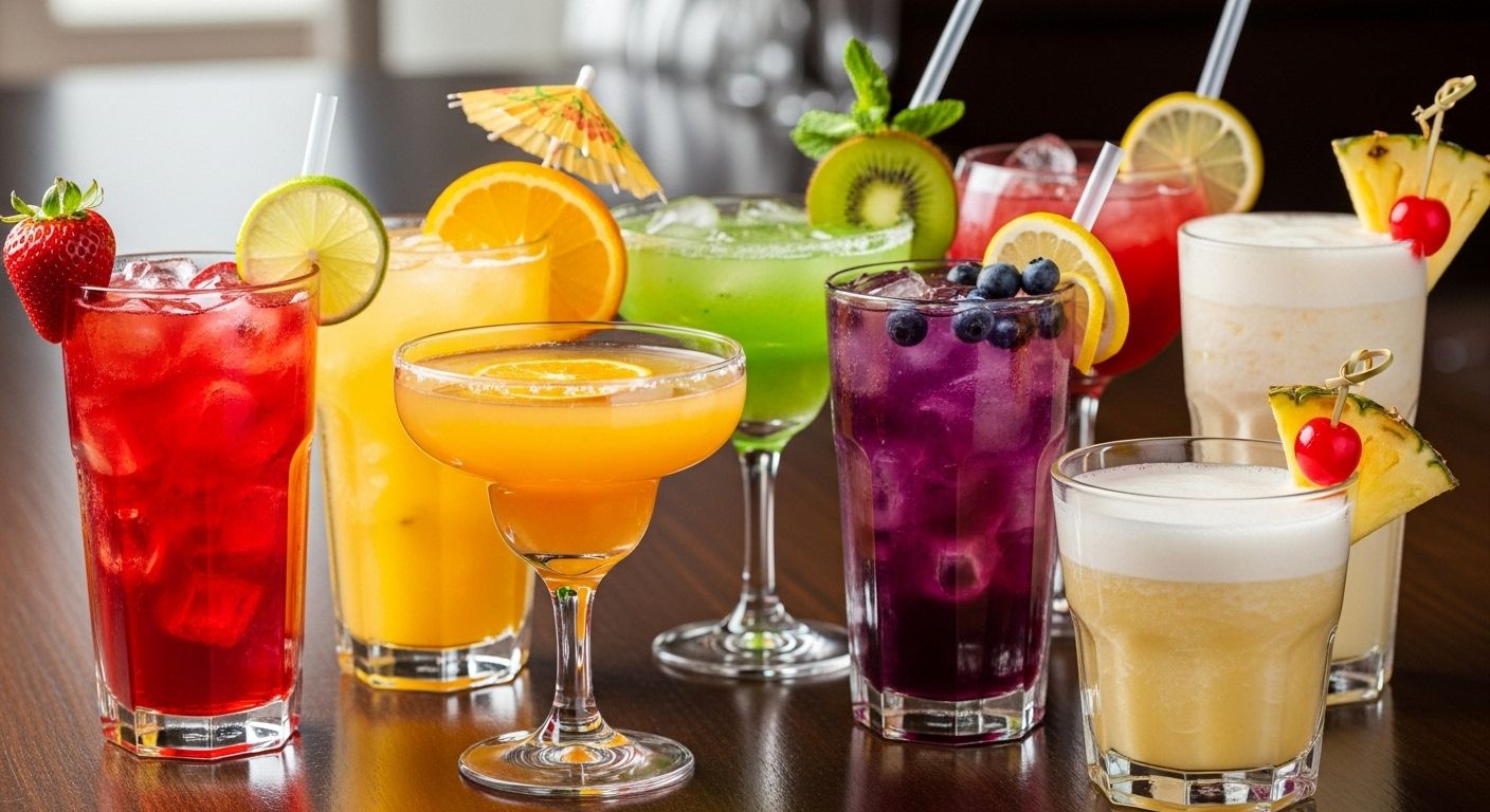 fruity mix drinks