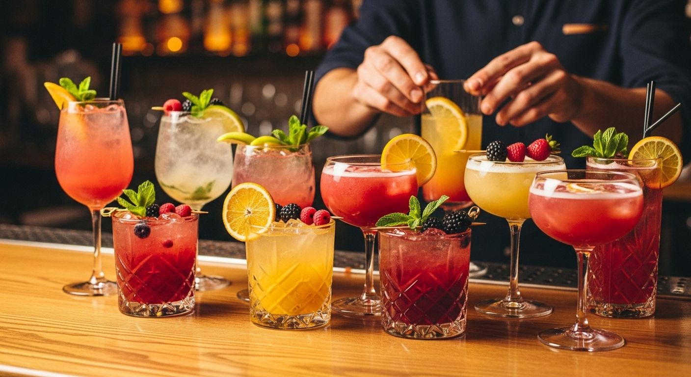 fruity vodka drinks to order at a bar