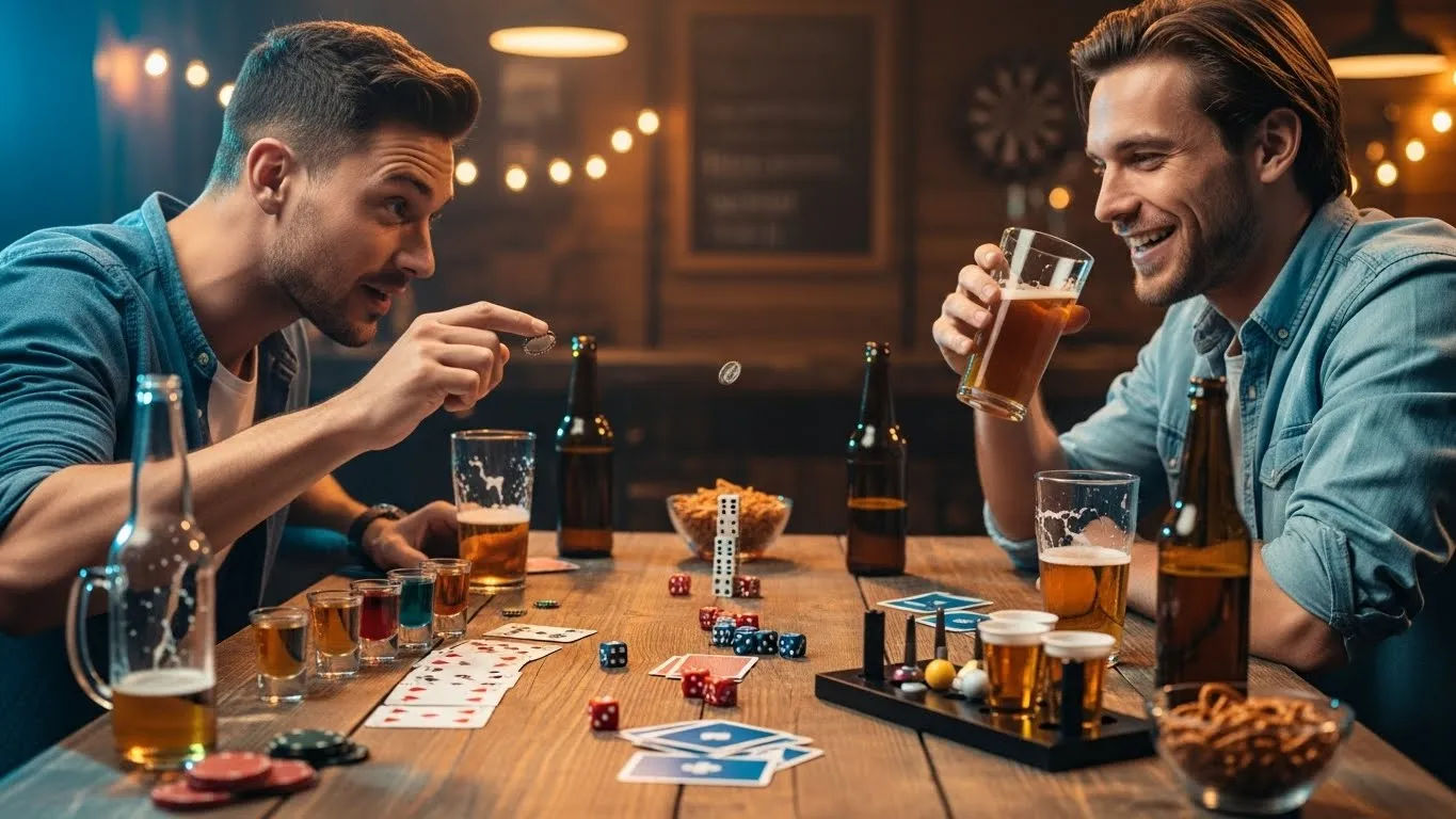 Fun Drinking Games For 2 Laughs