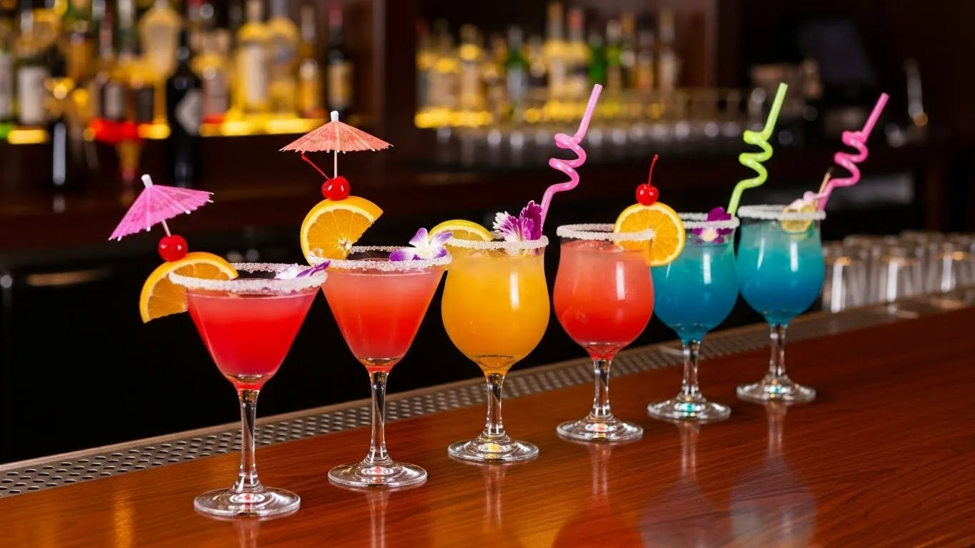 Girly Drinks At The Bar Favorites