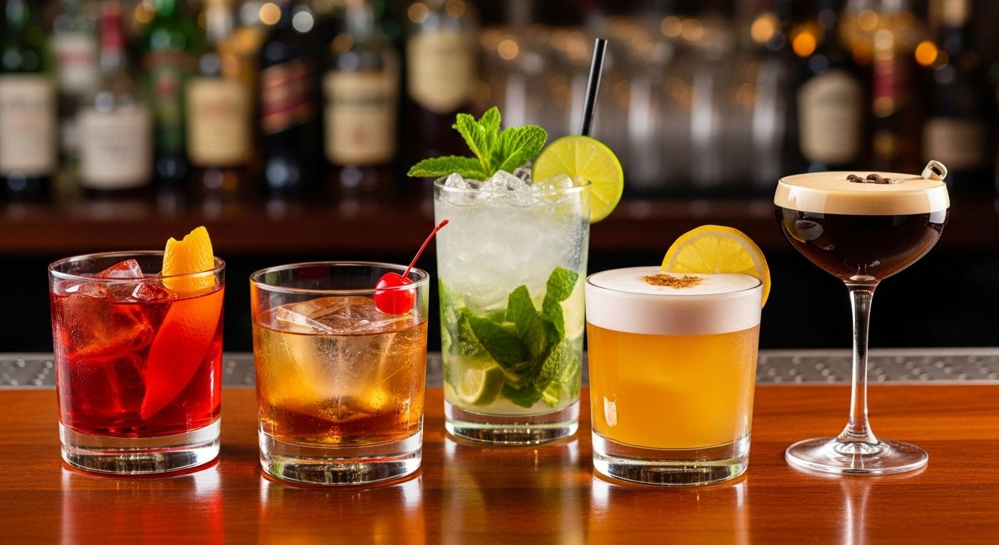 good mixed drinks to order at a bar
