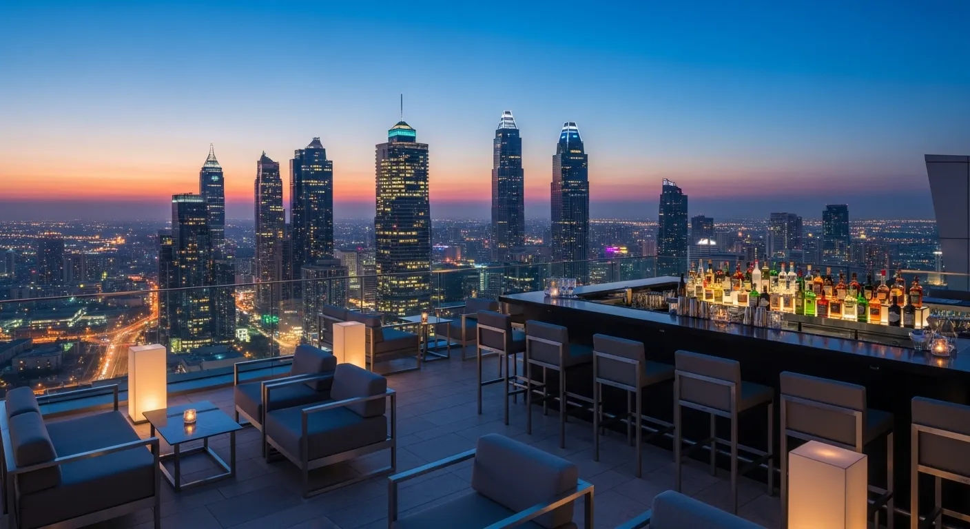 Jw Marriott Rooftop Bar Views