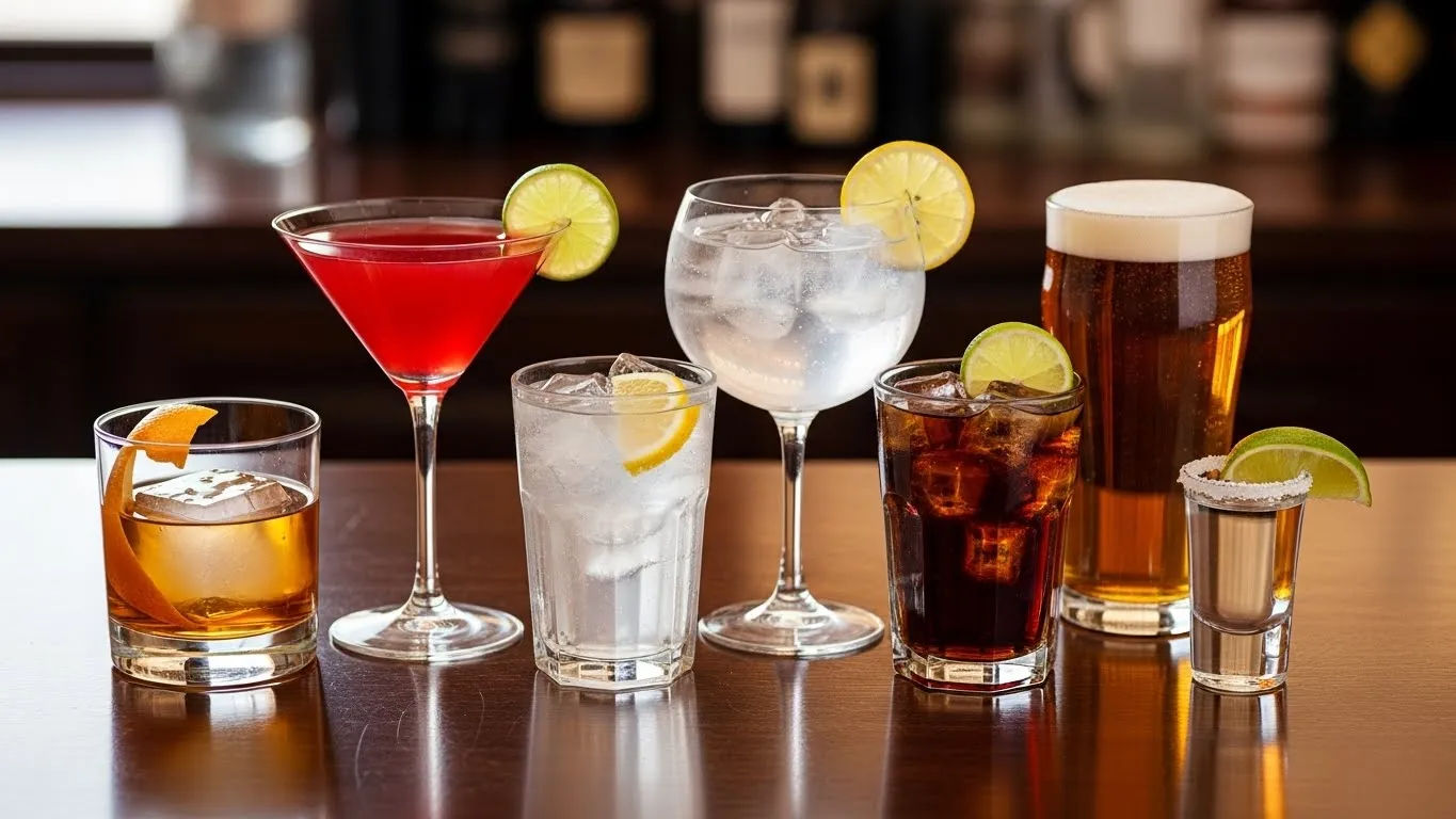 most common bar drinks