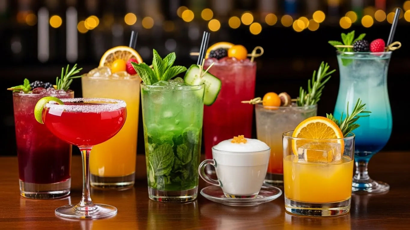 non alcoholic bar drinks