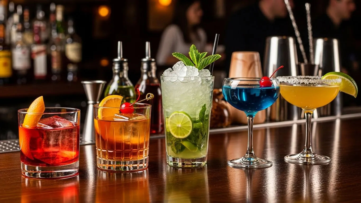 popular mixed drinks at bars