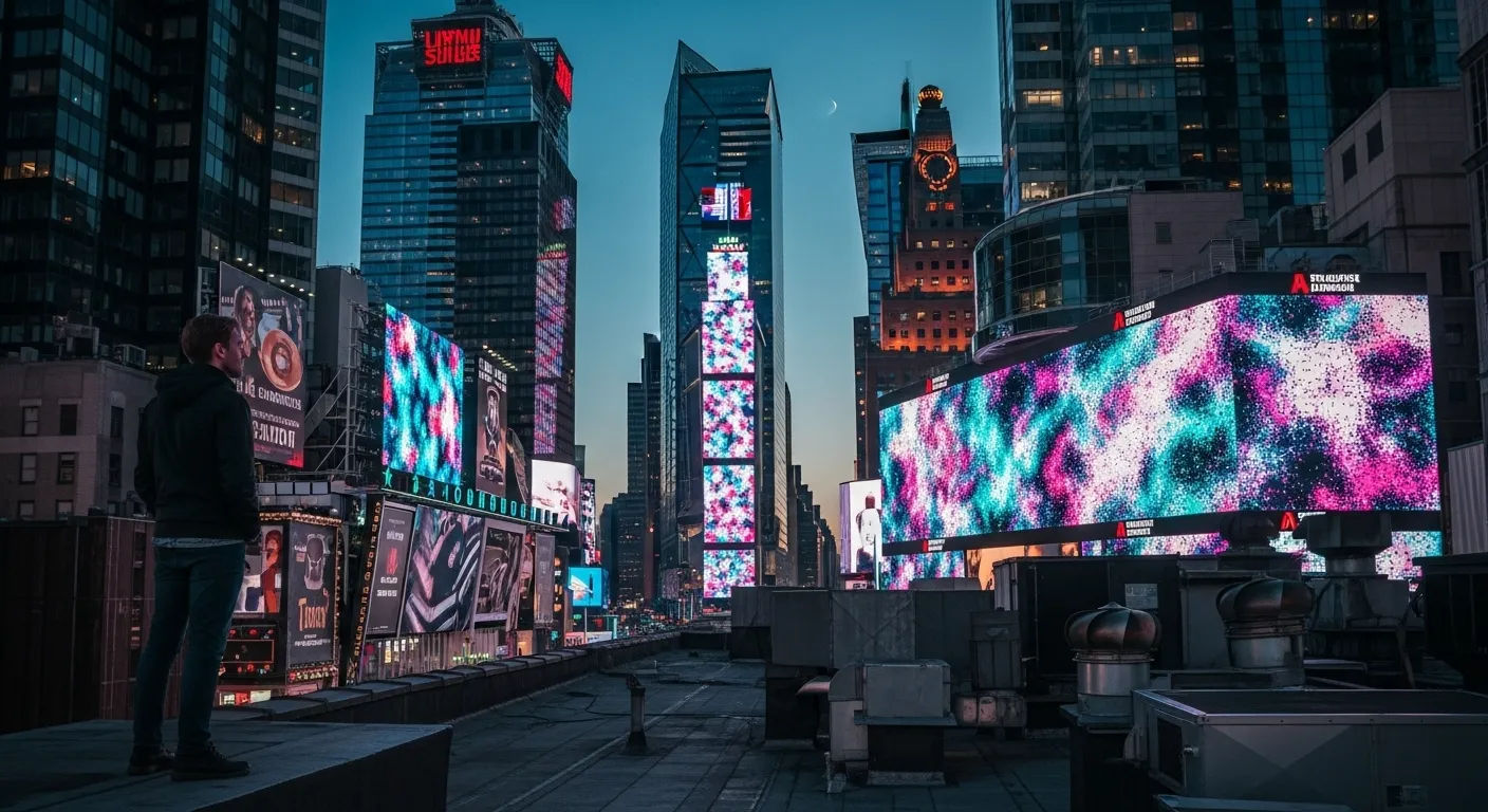 Rooftop Time Square Views Epic