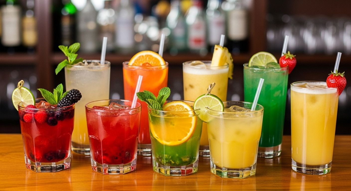 simple fruity drinks to order at a bar
