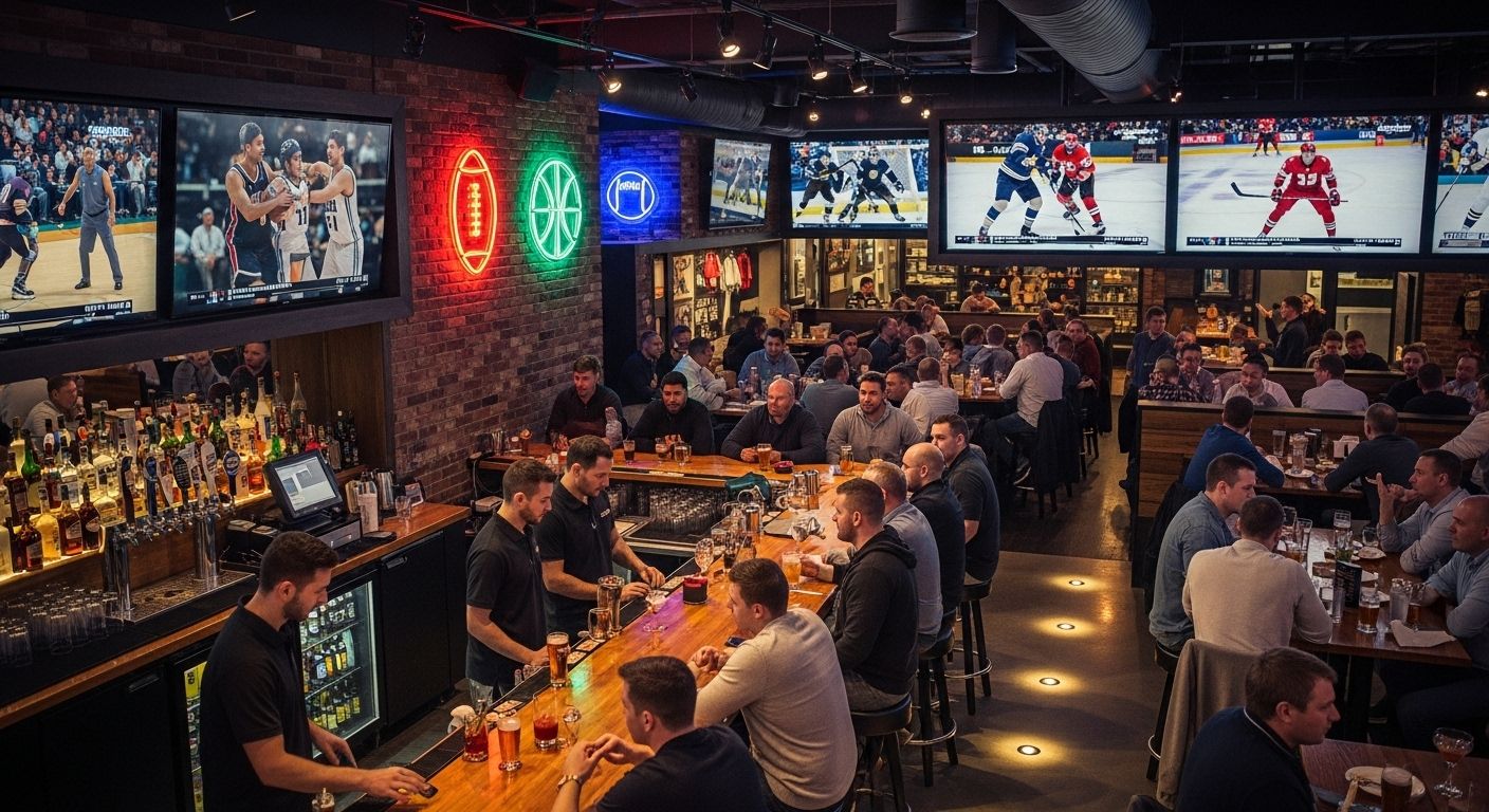 sports bars in the area