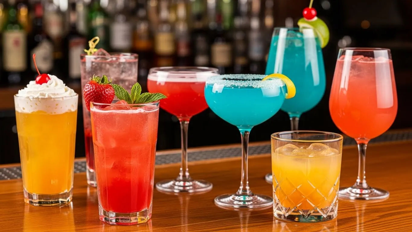 sweet alcoholic drinks at bars