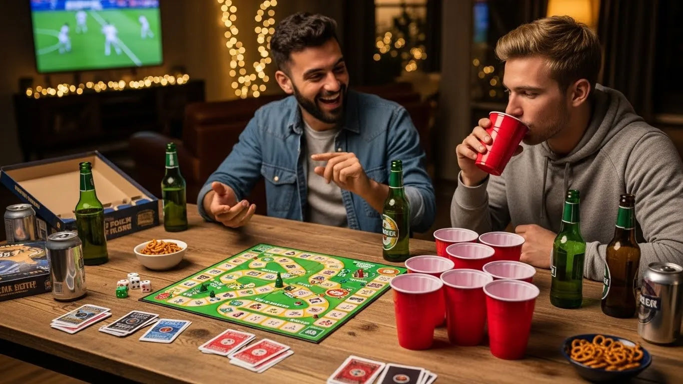 Two Player Drinking Games Competitive