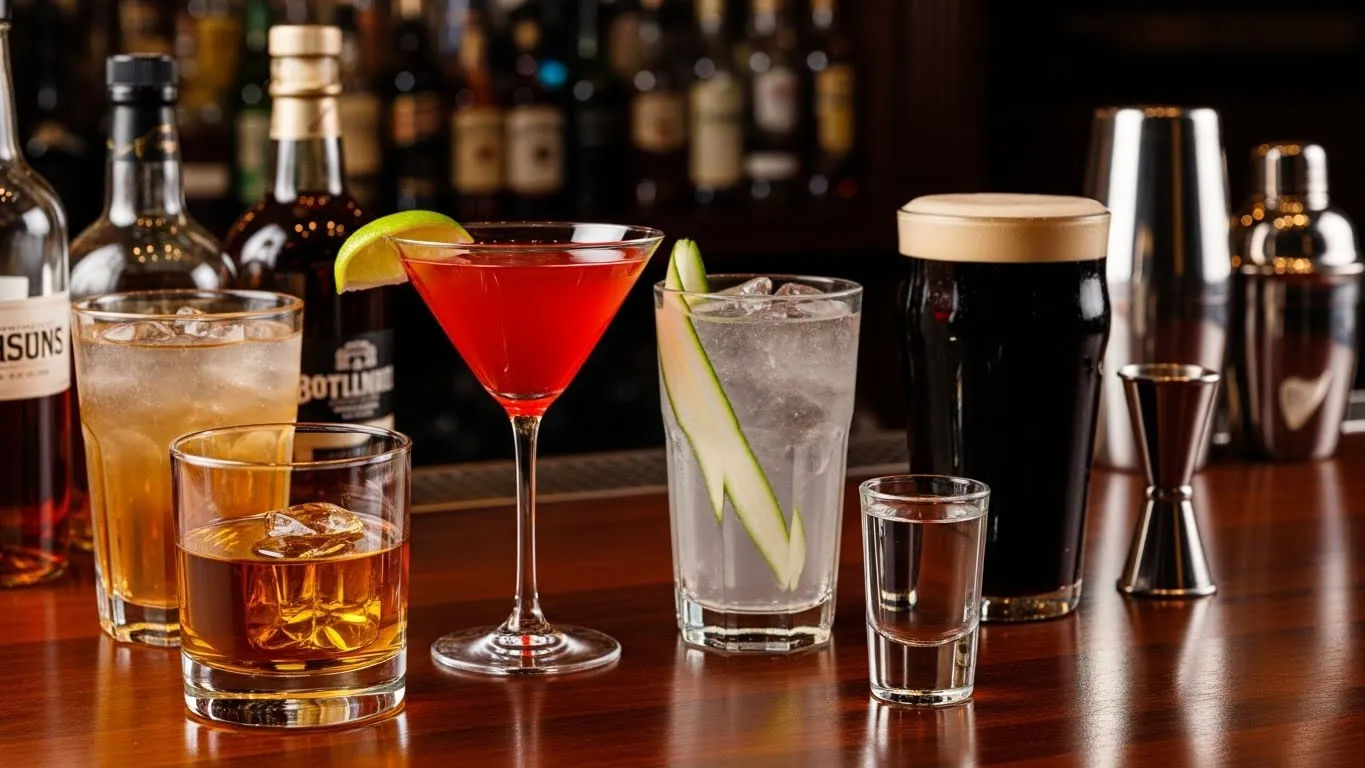 Types Of Drinks At A Bar Guide