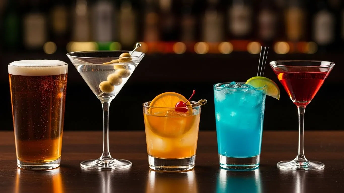 Typical Bar Drinks You Order