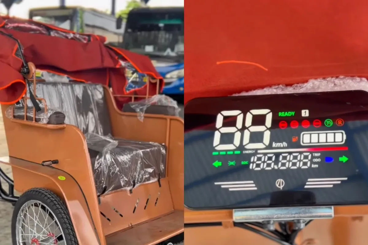 Electric Pedicab, Becak Listik Pindad