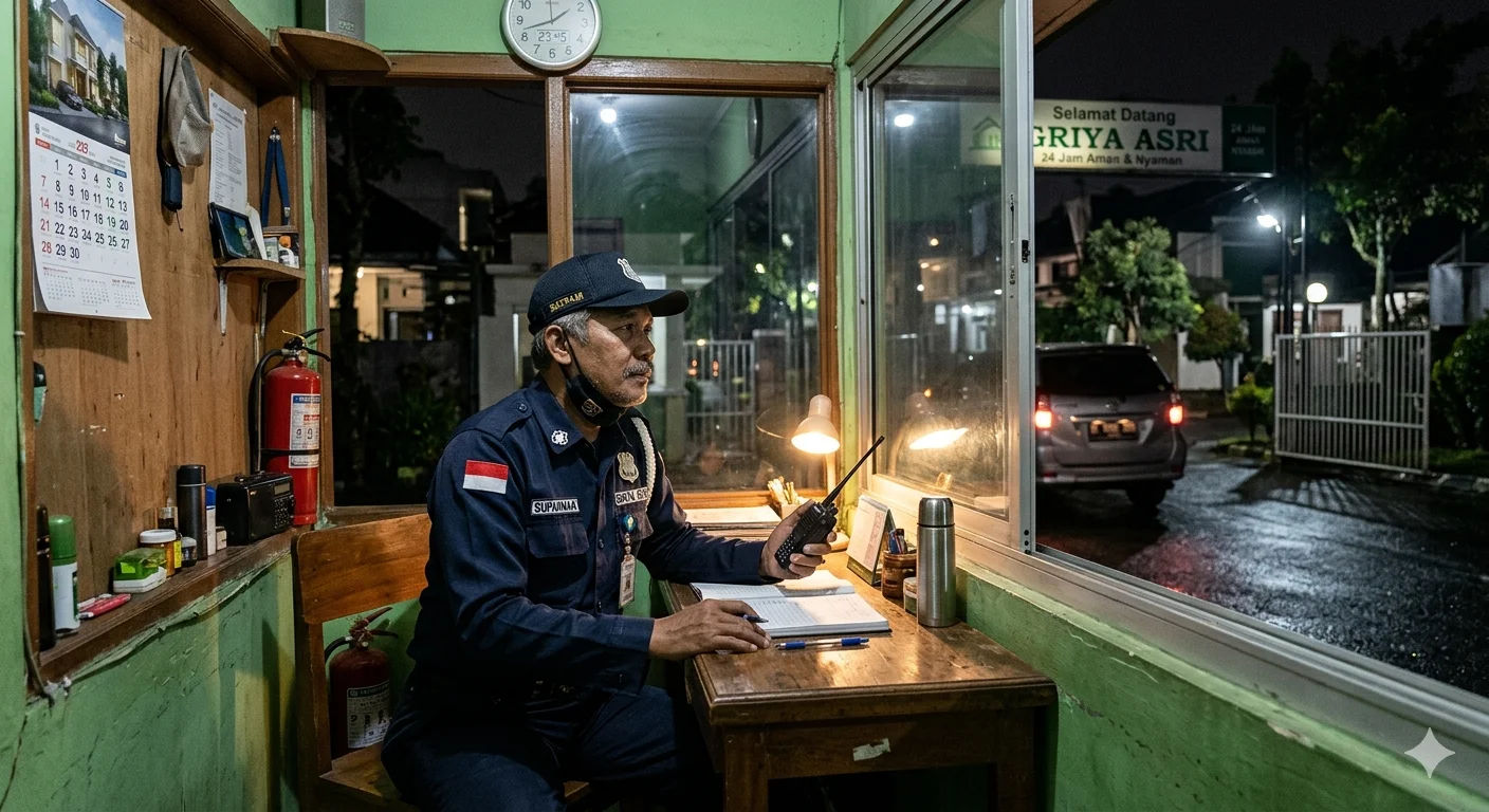 jasa satpam rumah untuk mudik lebaran