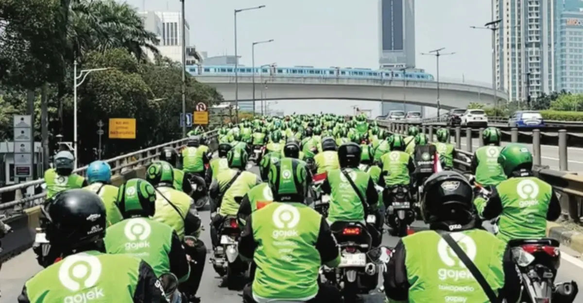 rombongan ojek online