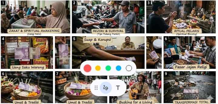 perjalanan rupiah