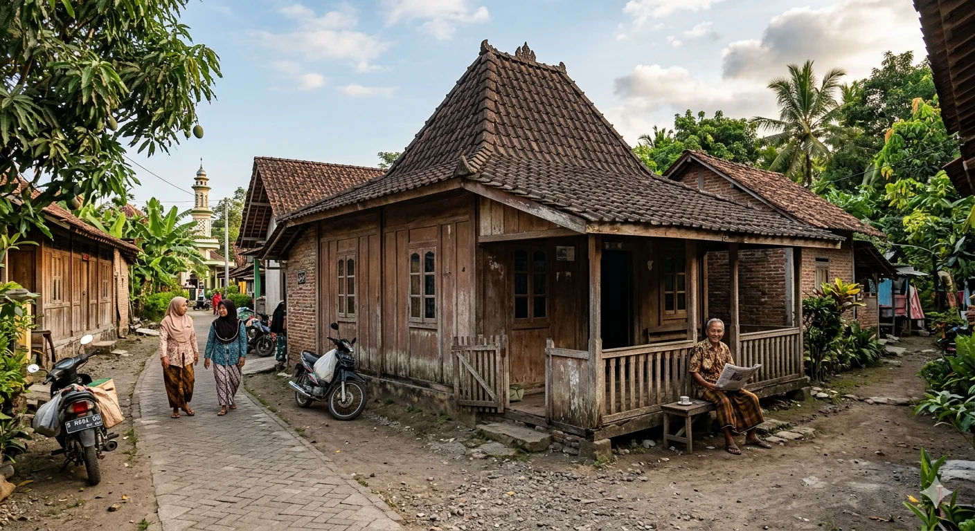 rumah tua di kampung