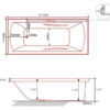 170K.jpg OS VK1700 Insert Bath 1675x730x440mm