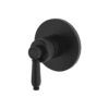 FNZ2101BL Matt Black Round Shower Mixer