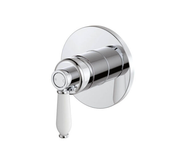 FNZ Chrome/ Ceramic Round Shower Mixer