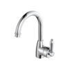 202104CC.jpg FNZ2104CC Chrome/ Chrome Round Gooseneck Basin Mixer