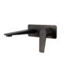 EC1107GM Gun Metal Round Basin Mixer With Spout