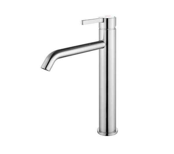 EC6502 Chrome Round Tall Basin Mixer