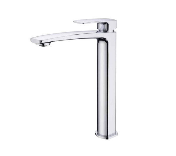 EC502 Chrome Square Tall Basin Mixer