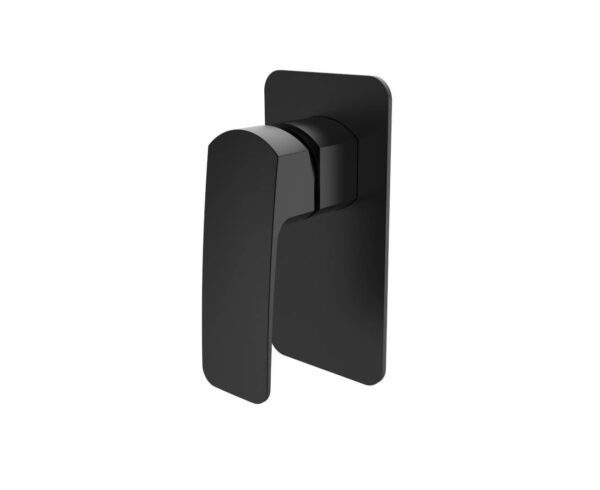 EC3508MK Matt Black Square Shower Mixer