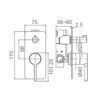 6056cc051784216d7e5e0b5e_WT-6509-p-800.jpeg EC6509BN Brushed Nickel Shower Mixer with Divertor