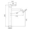 6056cc4f2e8de88b893f59d8_WT-6502.jpg EC6502 Chrome Round Tall Basin Mixer