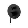 ASL70D.jpg ASL70D Matt Black Round Shower Mixer with Diverter