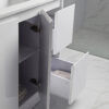AU03-1500 Gloss White Bathroom Double Freestanding Vanity - 1500x460mm